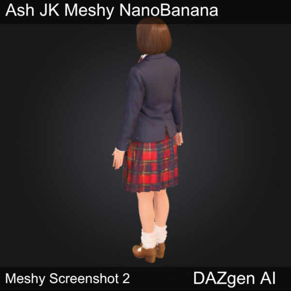 Ash JK Meshy NanoBanana 1 Free Pack - 画像 (3)