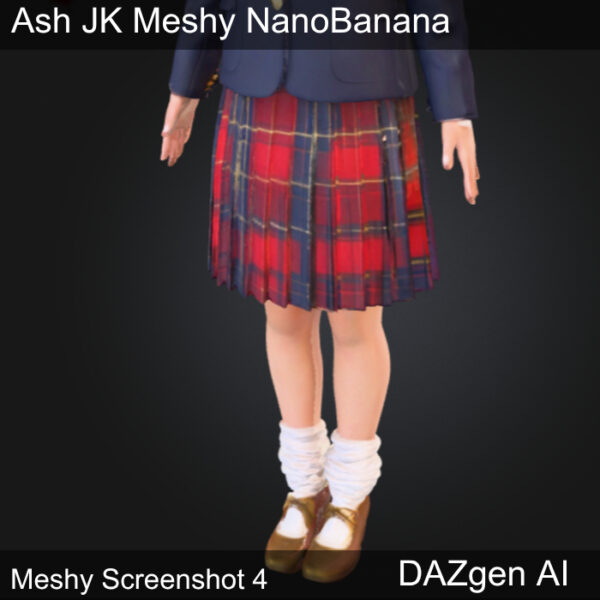 Ash JK Meshy NanoBanana 1 Free Pack - 画像 (5)